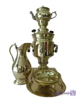 سماور استوانه‌ای دسته آویز