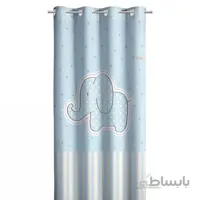 پرده اتاق کودک saint clair فیل آبی کد 115062