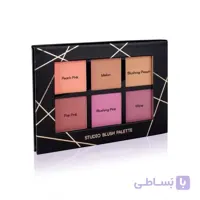 پالت رژگونه شش رنگ پروفیوژن Profusion