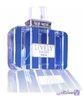 ادوتویلت مردانه Lively حجم 100میل پاریس ا Paris Lively Eau De Toilette For Men 100ml