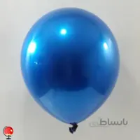 بادکنک کریستالی سورمه ای براق سایز 12 اینچ