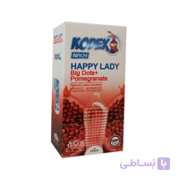 کاندوم کدکس اناری هپی لیدی Happy Lady – هفت قلم کالا
