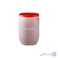 بشکه 40 لیتری درب ساده سفید