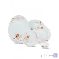 سرویس غذا خوری ۲۵ پارچه آیروپال طرح صبا(saba)
