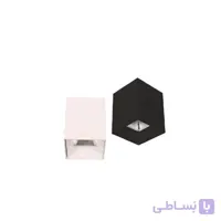 چراغ سقفی روکار مربع COB بدنه مشکی 22وات EDC