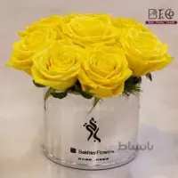 باکس گل رز زرد