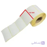 لیبل برچسب کاغذی یک ردیف 1000 عددی Paper Label 60×100