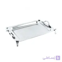 سینی استیل مستطیل کوچک Perfect home مدل ۰۰۲-A2