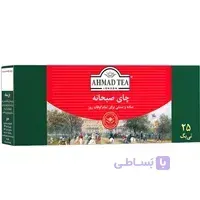 چاي کيسه اي صبحانه 25 عددي احمد