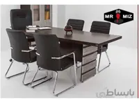 میز کنفرانس 4 نفره پایه ساده شبکه ایی کد d260