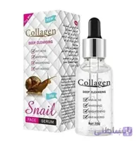 سرم صورت حلزون کلاژن ضدپیری آکنه درخشان کننده Snain
