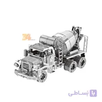 پازل فلزی سه بعدی ماشین بتن میکسر