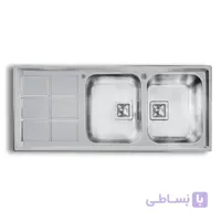 سینک ظرفشویی توکار کد 500 اخوان