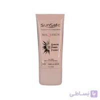 کرم ضد آفتاب رنگی سان سیف مدل N15 حجم 40 میلی لیتر ا Maquisun Foundation Sunscreen SPF50 Sun Safe کد 303194