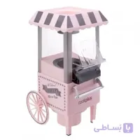 پاپ کرن ساز برقی کوک پلاس صورتی