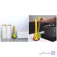 ست کفگیر و ملاقه رنگی