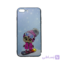 قاب طرح دار ایفون 8 پلاس طرح جغد/APPLE 8 PLUS