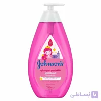 شامپو سر جانسون کودک مدل Shiny Drops ایتالیایی ۷۵۰میل ا Johnson Ishildayan Parlaklik baby shampoo, Italian model, 750 ml