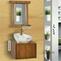 روشویی کابینتی گلکسی چوب 70 سانت ا گلکسی چوب 70 سانت
