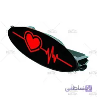 مه شکن عقب پژو 206 طرح ضربان