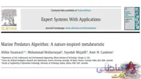 دانلود مقاله Marine Predators Algorithm : دانلود مقاله لاتین الگوریتم MPA