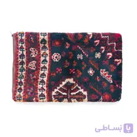 کوسن نیم ترنج فرش دستباف عشایری - 40×60 سانتی