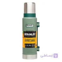 فلاسک ۱.۳ لیتر دسته دار کلاسیک سبز استنلی Stanley Classic Vacuum Insulated 1.3L