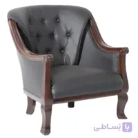 مبل لوئی ساده تک نفره ژاله