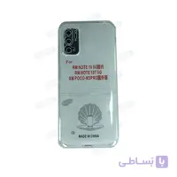قاب گوشی Xi Poco M3 Pro / Note 10 5G کاور ژله ای شفاف با محافظ لنز دوربین شیائومی Xiaomi Poco M3 Pro / Note 10 5G ا Clear Cover Camera Protection Case For Xiaomi Redmi Note 10 Pro