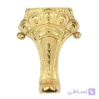پایه آنتیک تزیینی طلایی طرح دالبری