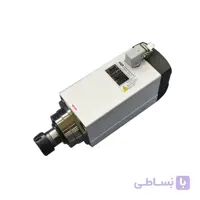 اسپیندل موتور هوا خنک 7.5 کیلووات 180۰۰ دور مدل GDF60-18Z/7.5 برند اچ کیو دی (HQD) ساخت چین ا 7.5Kw 18000RPM air cooled HQD spindle motor
