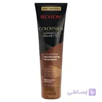 شامپوی رولون تثبیت رنگ موی قهوه ای اصل | نرم کننده و مغذی قوی ۲۵۰ میل ا Revlon ColorSilk Care Shampoo gorgeous Brown | 250 ml