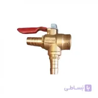 سه راهی شلنگ گاز 1/2 شیردار