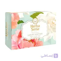 صابون سفید و آبی با رایحه گل رز MADELAINE آردن هرباسنس
