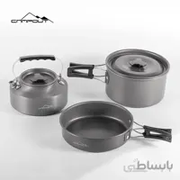 ست ظروف سه تکه کوهنوردی Campout