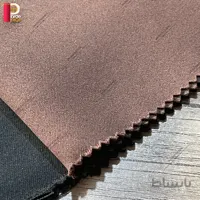 پرده آستر بلک اوت مدل ساده رنگ قهوه ای همراه دوخت و نوار
