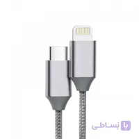 کابل Type-C به لایتنینگ شیائومی مدل QCY DC03 ا Type C to Lightning Data Cable QCY DC03