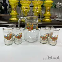 پارچ و لیوان فرانسوی قدیمی