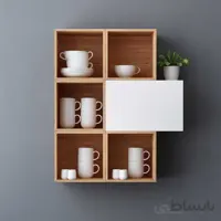 باکس دیواری چیدمان 45