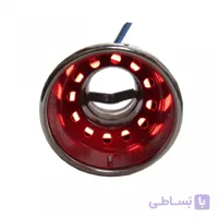 سر اگزوز چراغدار رنگ قرمز
