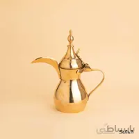 دله برنجی طلایی مدل بغدادی سایز 2