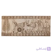 دیوارکوب تندیس و پیکره شهریار مدل کتیبه هدیه اوران لیدیایی کد MO3470