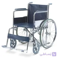 ویلچر ساده 809 با چرخ سنگی