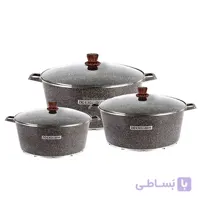 سرویس قابلمه گرانیتی زیوzio مدل Z 8410 40