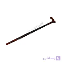 عصا چوبی ایرانی مدل گل رز دسته معمولی