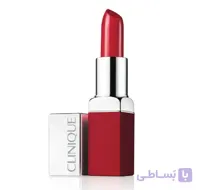 رژلب و پرایمر پاپ لیپ کلینیک رنگ چری پاپ Clinique Pop Lip Colour - CHERRY POP