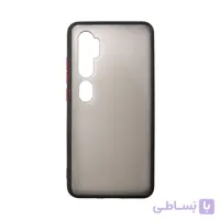 قاب مات کد 2مشکی قرمز-Xiaomi Note10