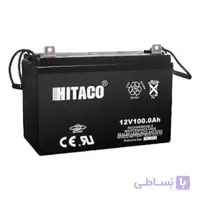 باتری یو پی اس 12 ولت 100 آمپر ساعت هیتاکو HB100-12