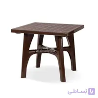 میز مربع پلاستیکی 85×85 صبا