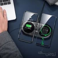 شارژر وایرلس 20 وات بیسوس Baseus Dual Wireless WXSJK-01 شارژ همزمان دو دستگاه